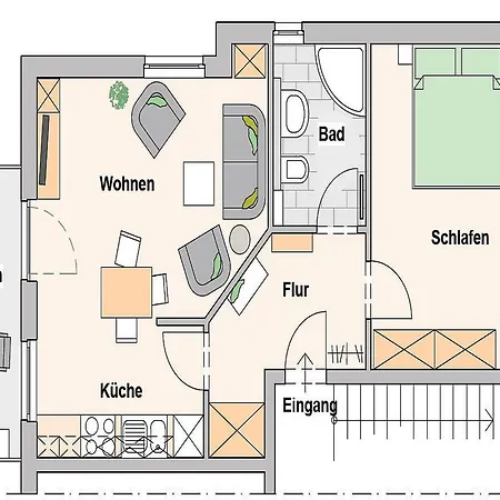 Vineta Whg 14 Meerblick Mit Suedbalkon Apartamento